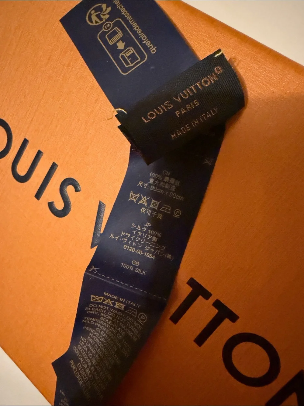 Louis Vuitton Carre 90 Ultimate 3D Silk Scarf Pink and Orange